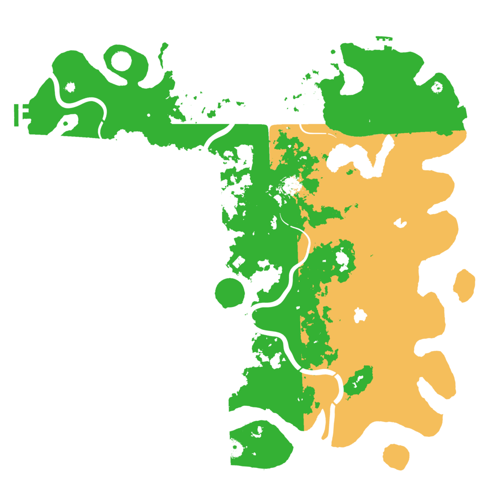 Biome Rust Map: Procedural Map, Size: 4500, Seed: 455953702