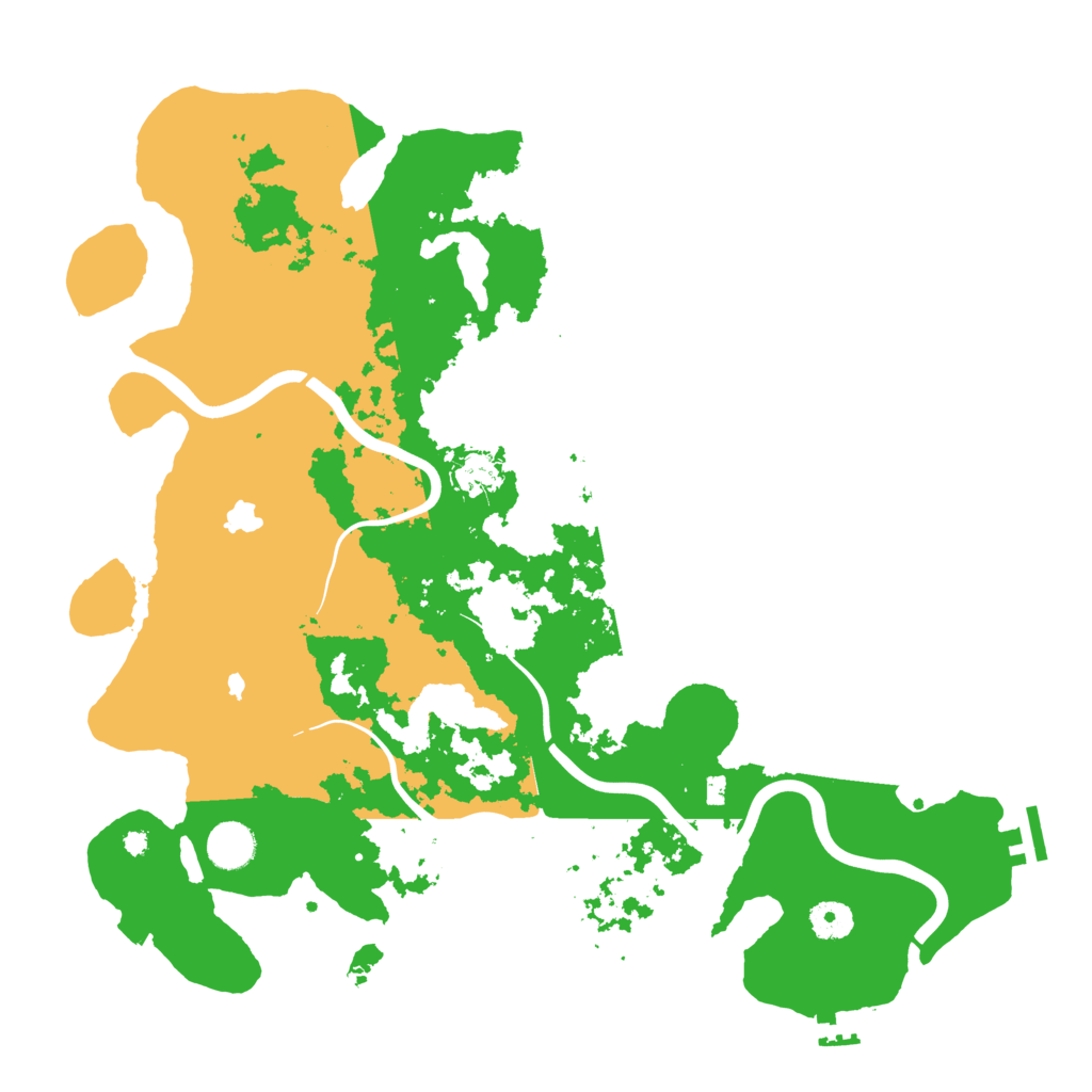 Biome Rust Map: Procedural Map, Size: 4000, Seed: 1916464901