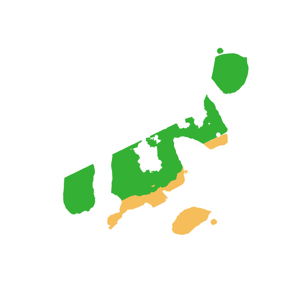 Biome Rust Map: Procedural Map, Size: 2000, Seed: 1130766600