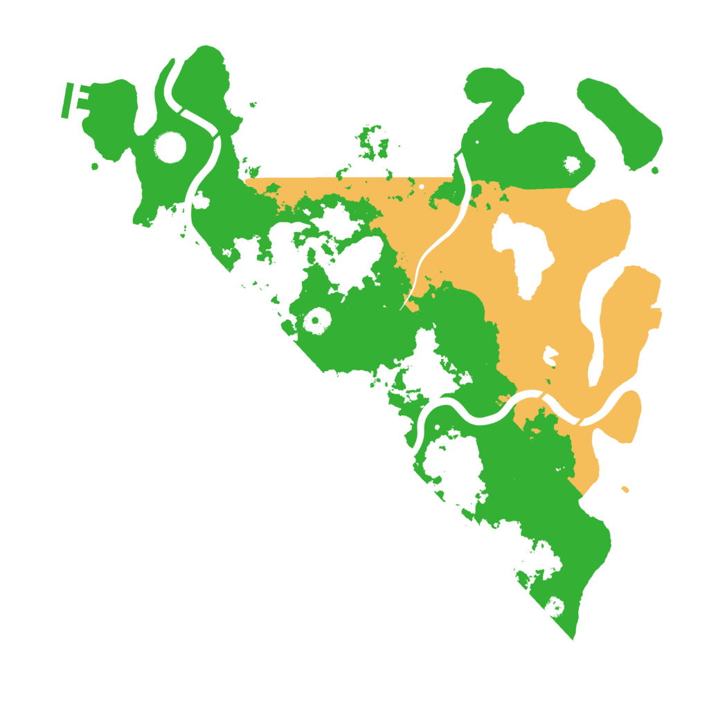 Biome Rust Map: Procedural Map, Size: 4000, Seed: 1658959955