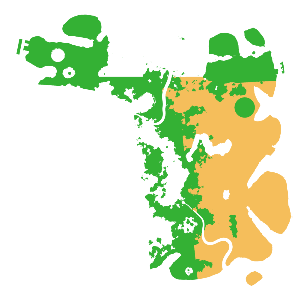 Biome Rust Map: Procedural Map, Size: 4000, Seed: 696197355