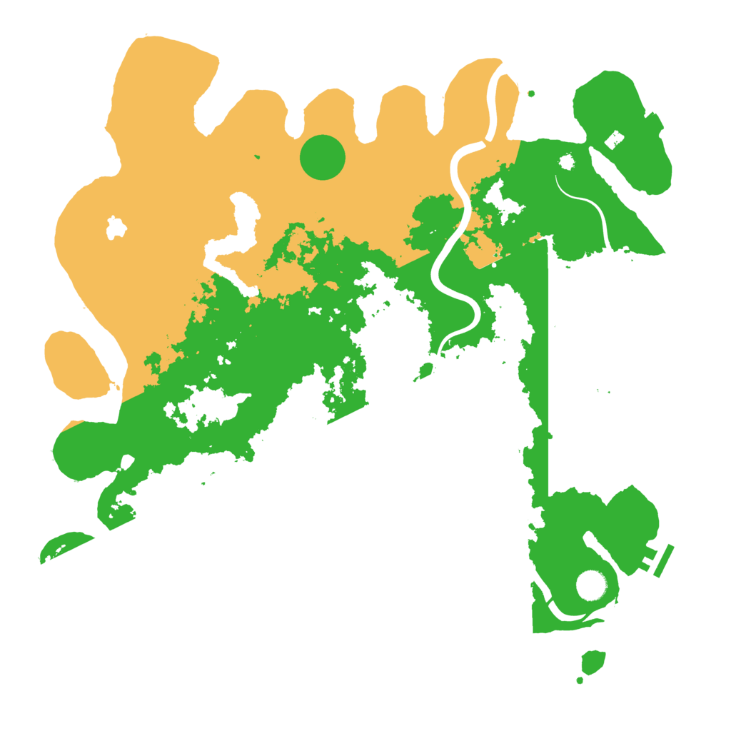 Biome Rust Map: Procedural Map, Size: 4250, Seed: 365