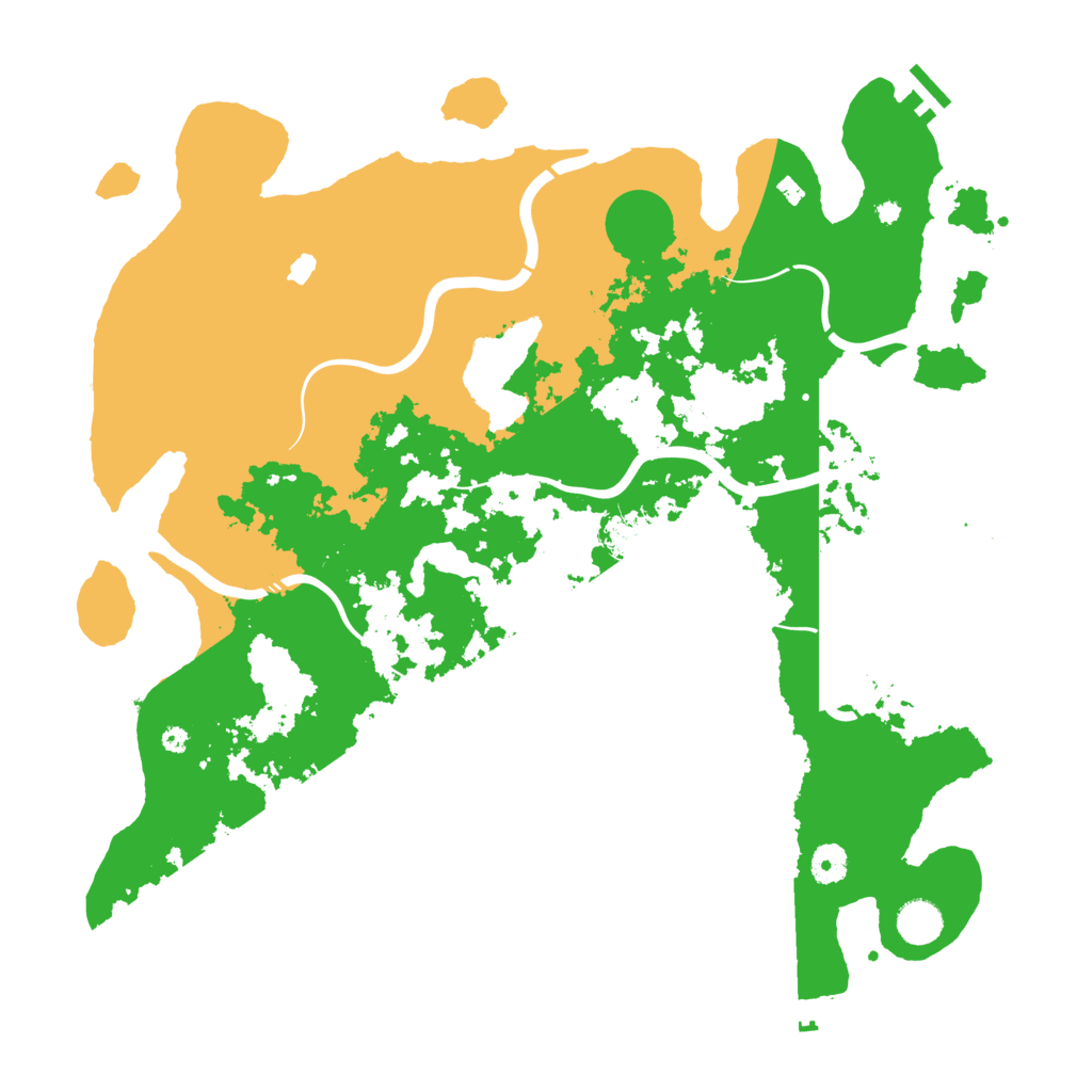 Biome Rust Map: Procedural Map, Size: 4250, Seed: 906914039