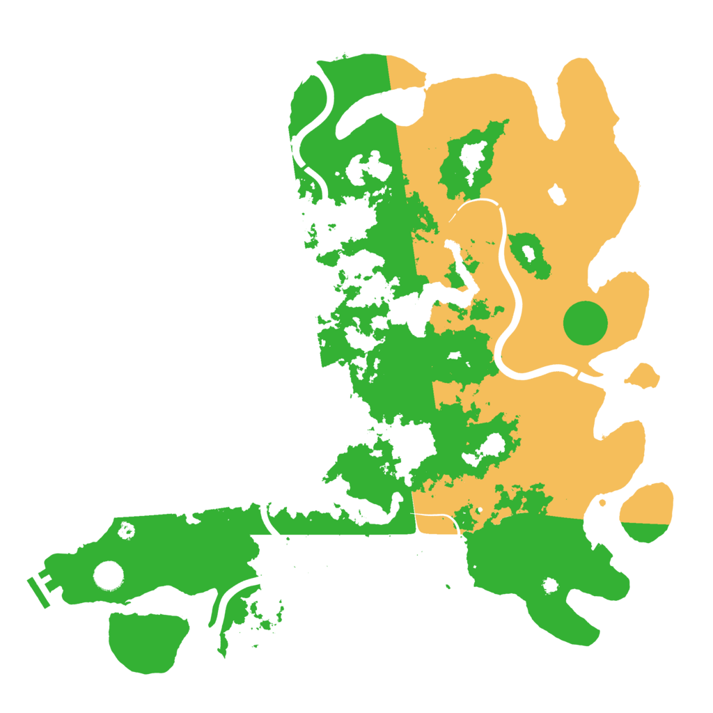 Biome Rust Map: Procedural Map, Size: 4250, Seed: 12042025
