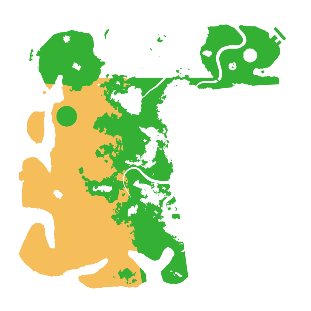 Biome Rust Map: Procedural Map, Size: 4000, Seed: 20251204