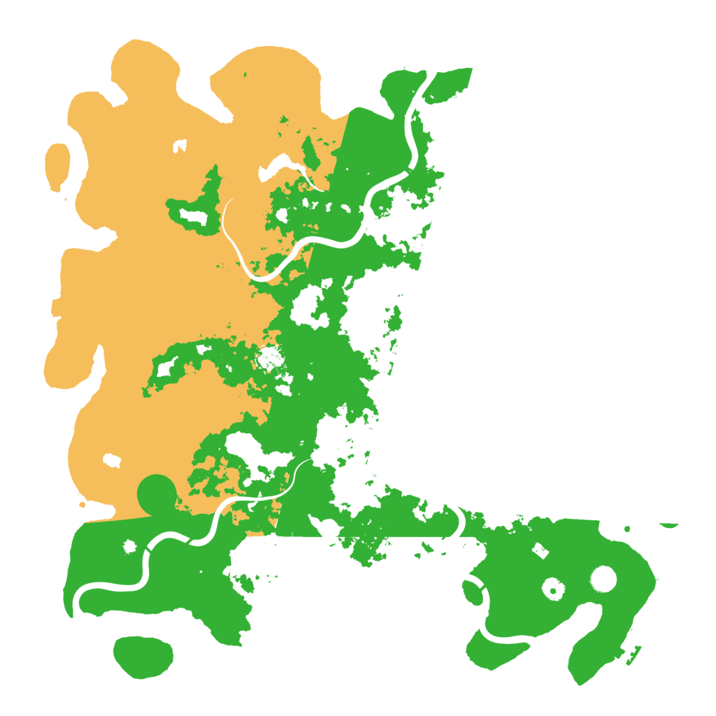 Biome Rust Map: Procedural Map, Size: 4800, Seed: 667876491
