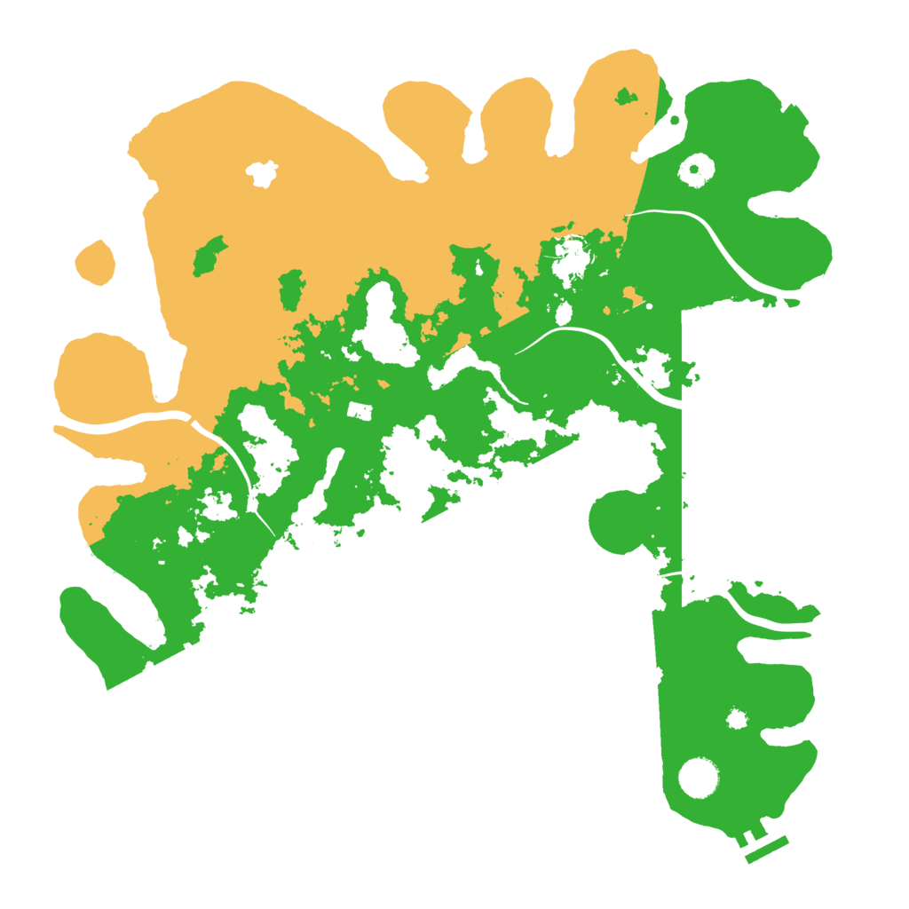Biome Rust Map: Procedural Map, Size: 4000, Seed: 1150321483