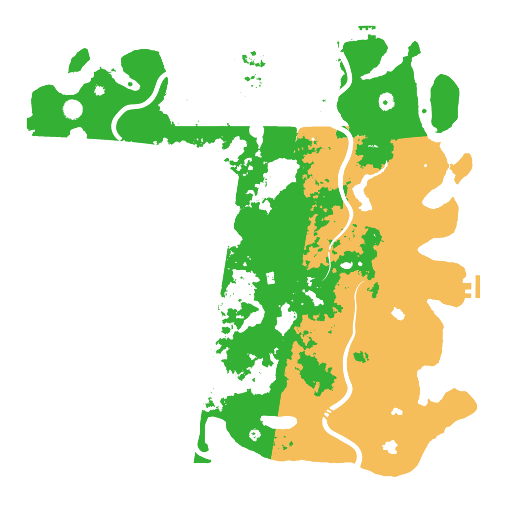 Biome Rust Map: Procedural Map, Size: 4500, Seed: 1745850746