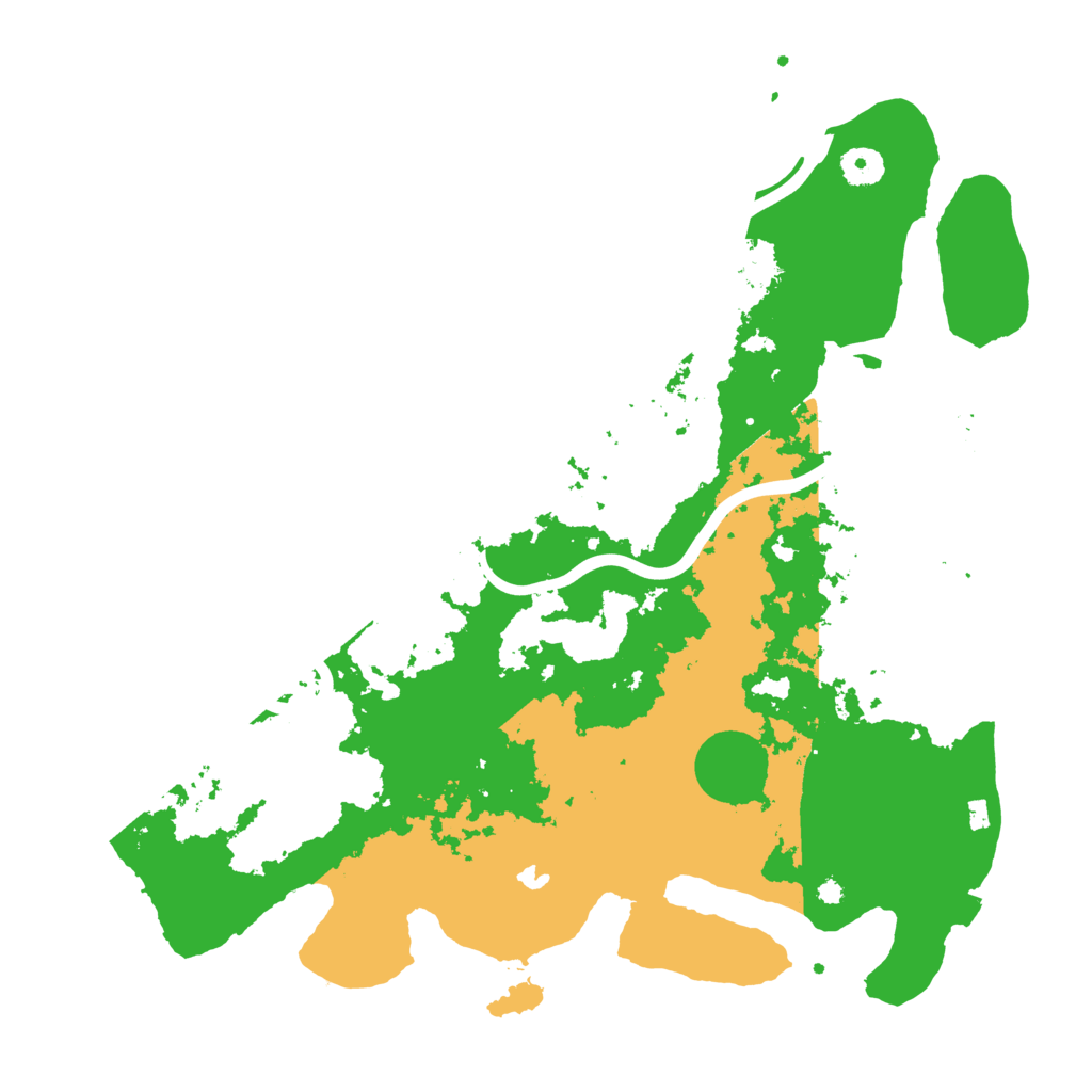 Biome Rust Map: Procedural Map, Size: 4000, Seed: 1992172296