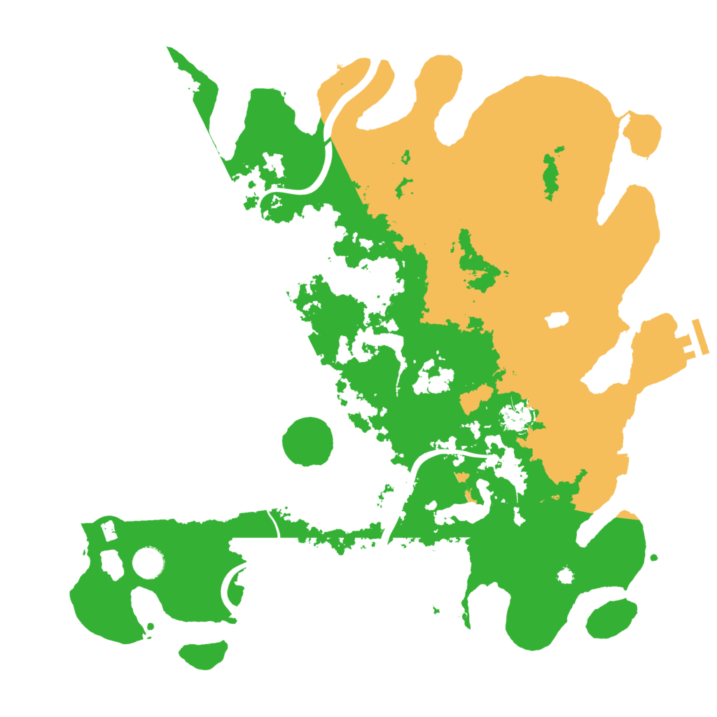 Biome Rust Map: Procedural Map, Size: 4000, Seed: 2056997761