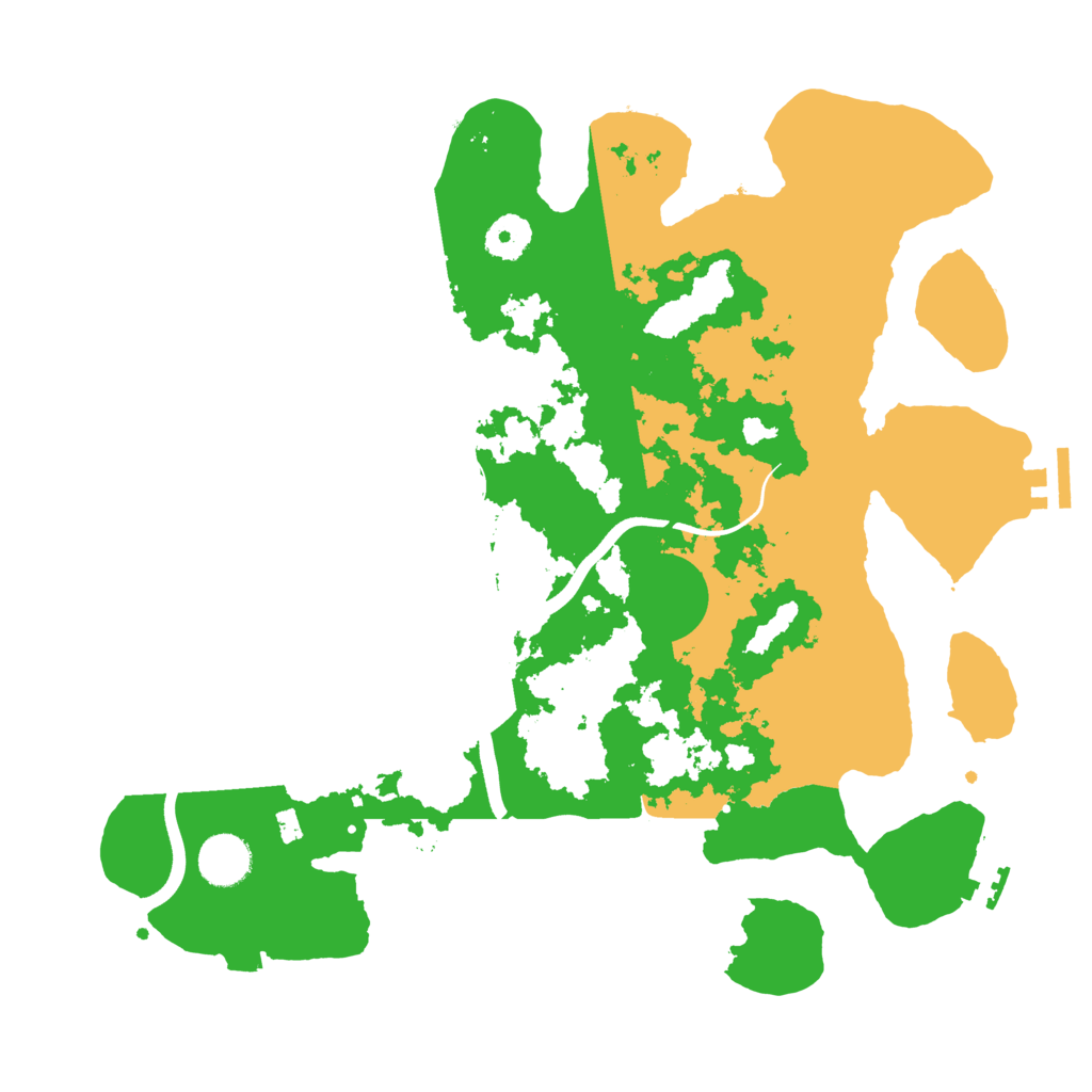 Biome Rust Map: Procedural Map, Size: 3650, Seed: 328245
