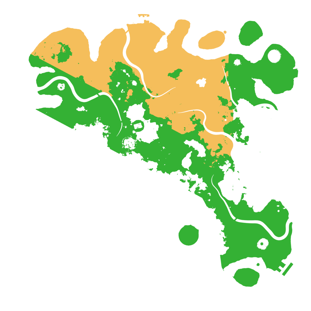 Biome Rust Map: Procedural Map, Size: 4200, Seed: 1431228680
