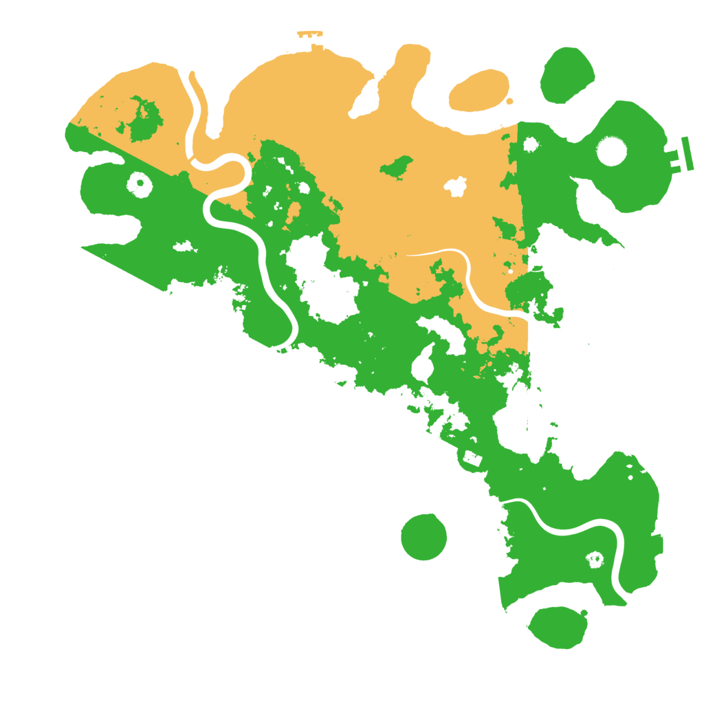 Biome Rust Map: Procedural Map, Size: 4200, Seed: 1431228680