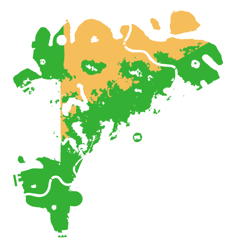 Biome Rust Map: Procedural Map, Size: 4250, Seed: 234641554