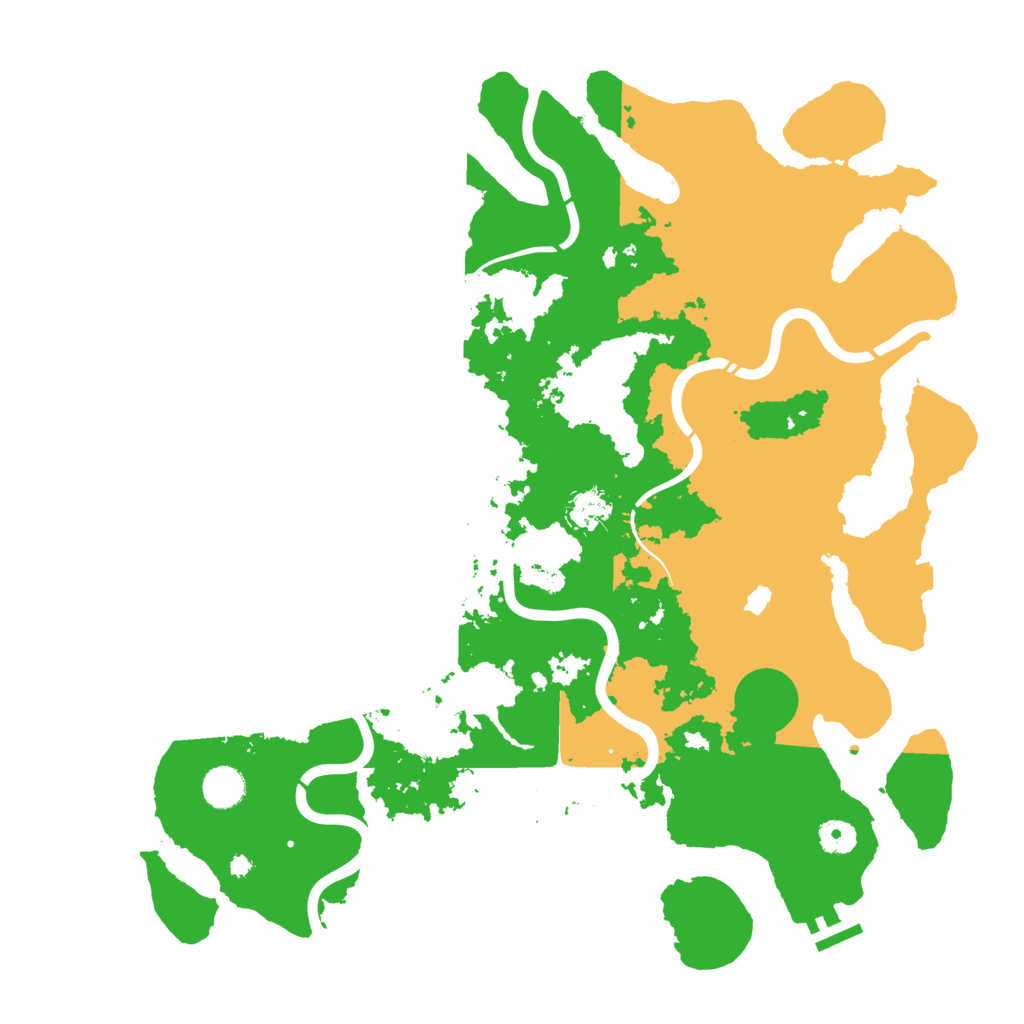 Biome Rust Map: Procedural Map, Size: 4250, Seed: 1380010901