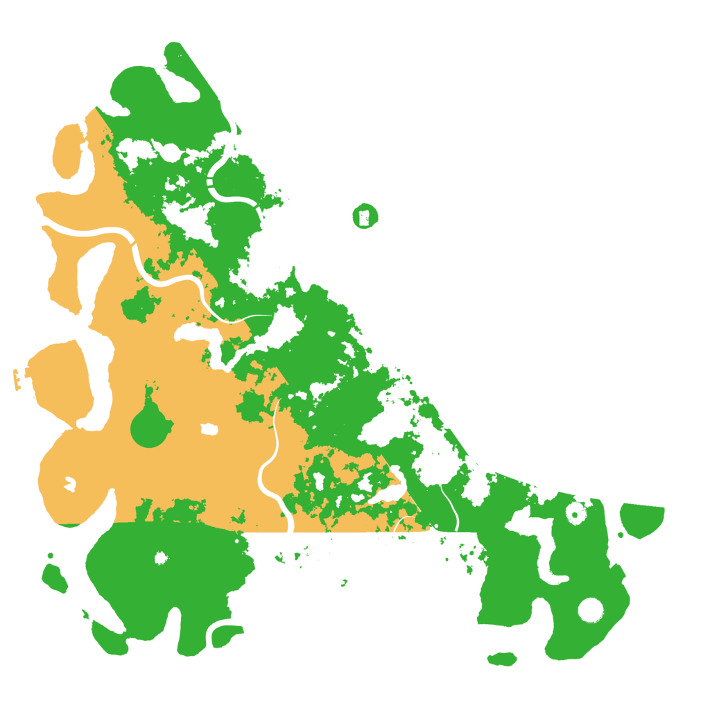 Biome Rust Map: Procedural Map, Size: 5000, Seed: 86775980