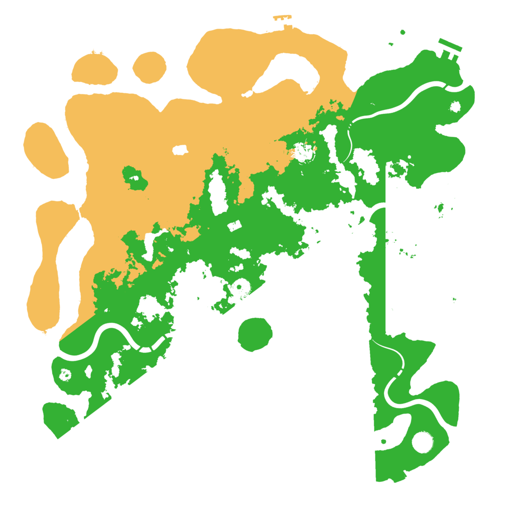 Biome Rust Map: Procedural Map, Size: 4250, Seed: 1385309800