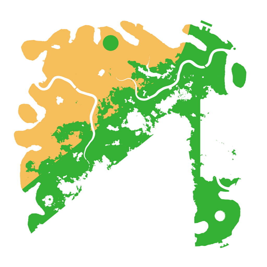 Biome Rust Map: Procedural Map, Size: 4500, Seed: 932022940