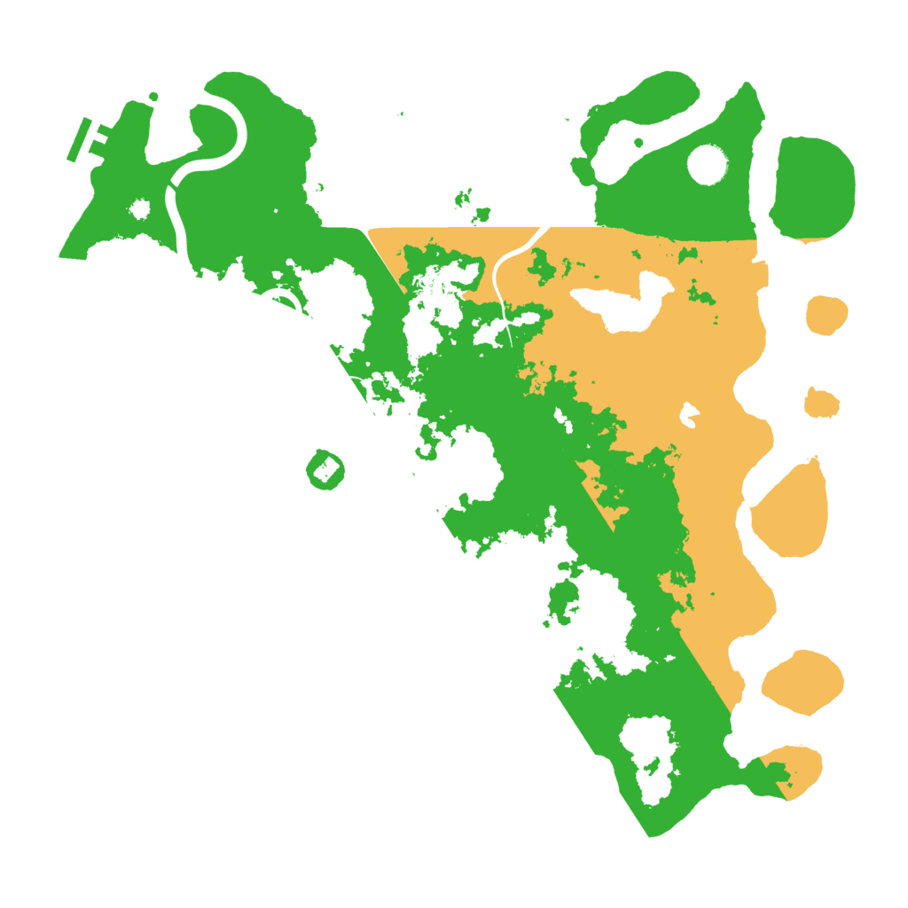 Biome Rust Map: Procedural Map, Size: 4000, Seed: 676112345
