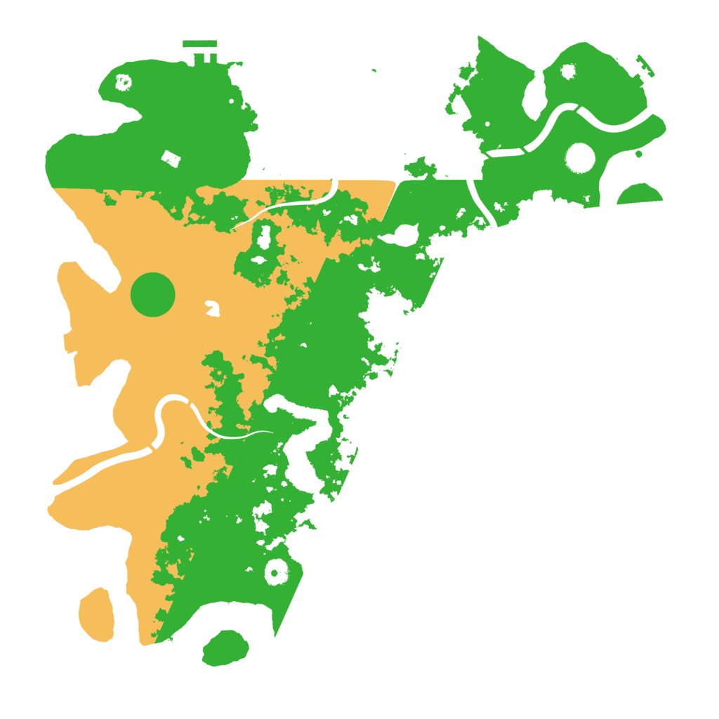 Biome Rust Map: Procedural Map, Size: 4250, Seed: 323279833