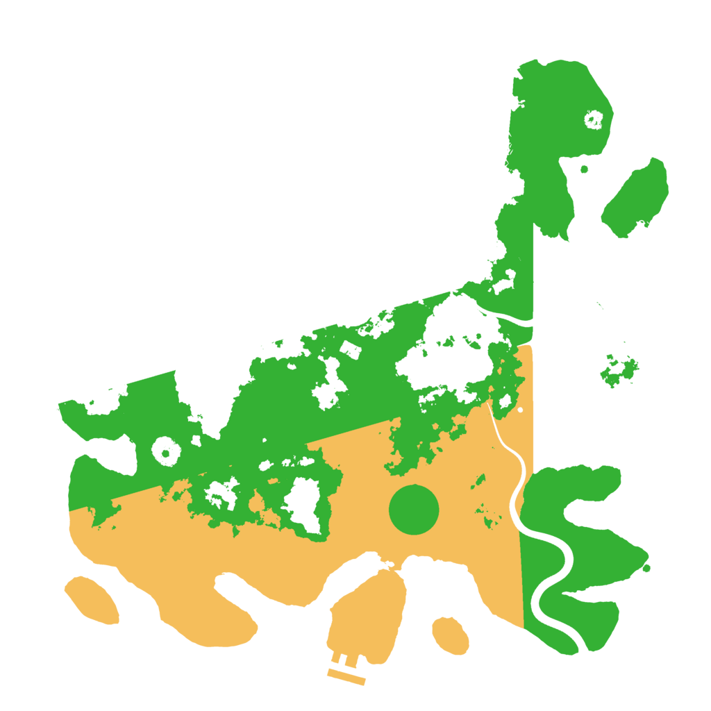 Biome Rust Map: Procedural Map, Size: 3750, Seed: 513072314