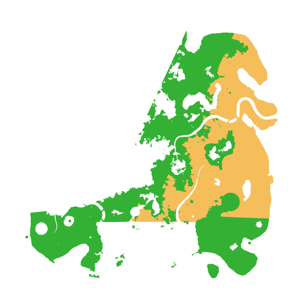 Biome Rust Map: Procedural Map, Size: 4250, Seed: 1814994582
