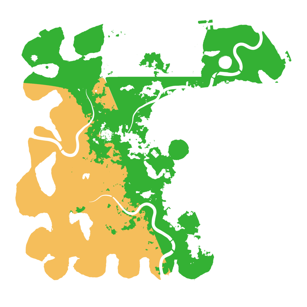 Biome Rust Map: Procedural Map, Size: 4250, Seed: 1742554884