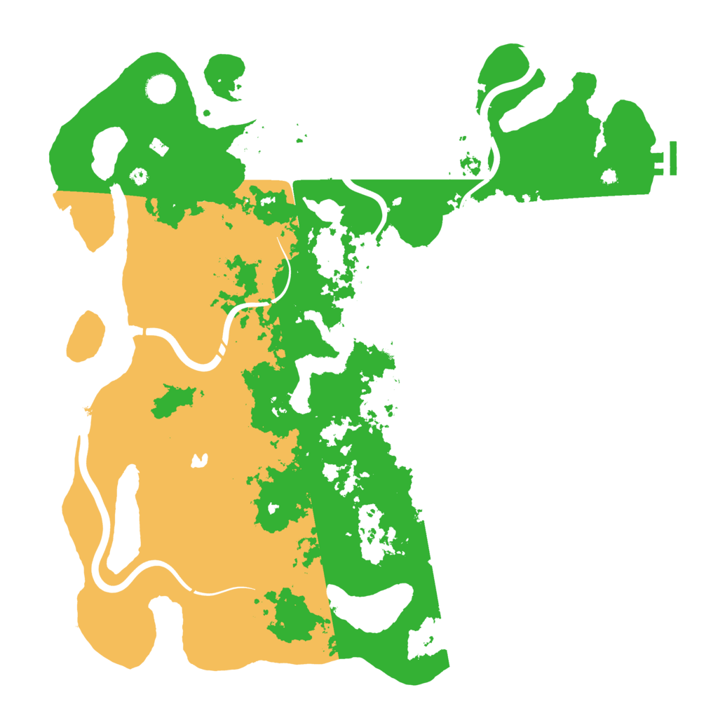 Biome Rust Map: Procedural Map, Size: 4250, Seed: 28399259