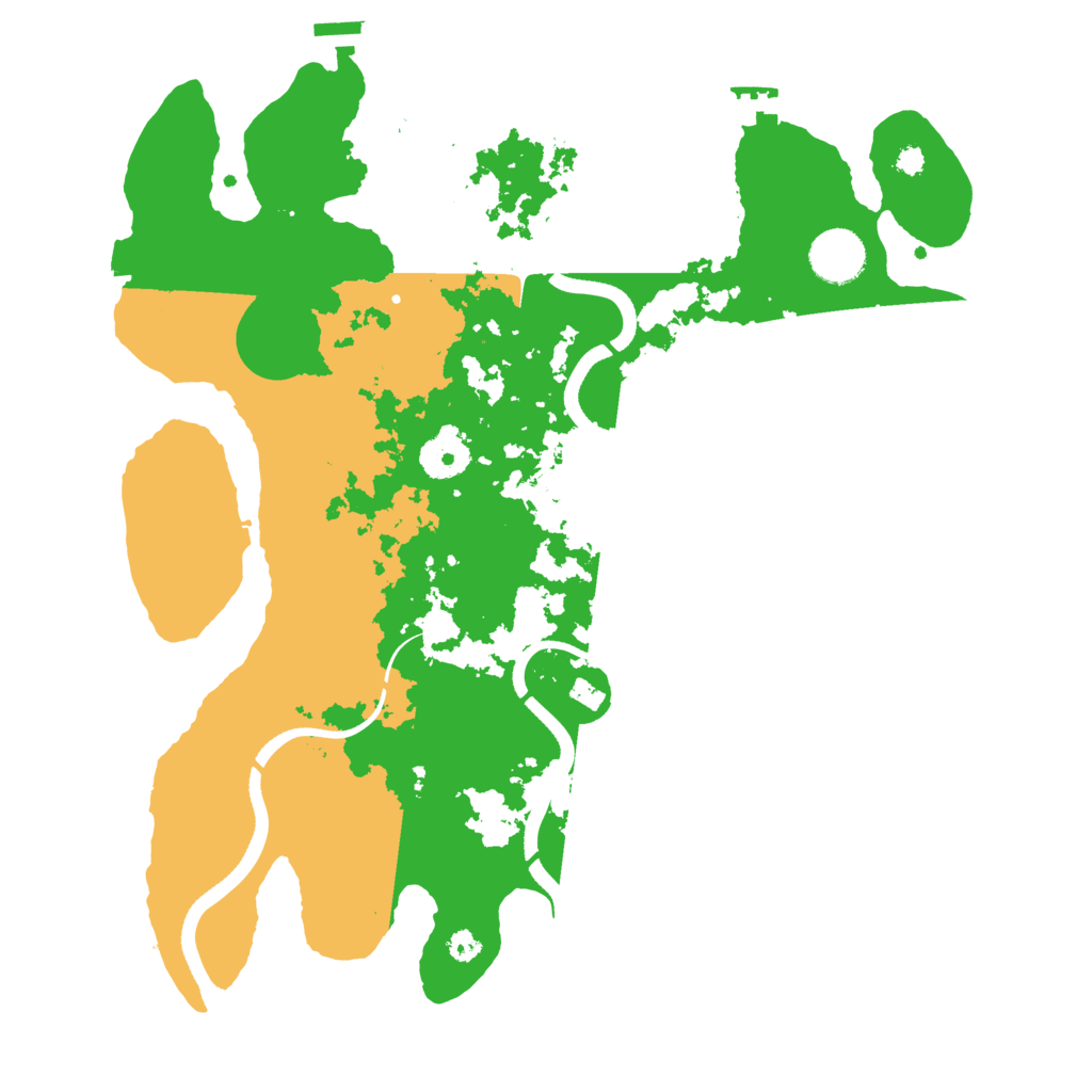 Biome Rust Map: Procedural Map, Size: 3500, Seed: 1806538751