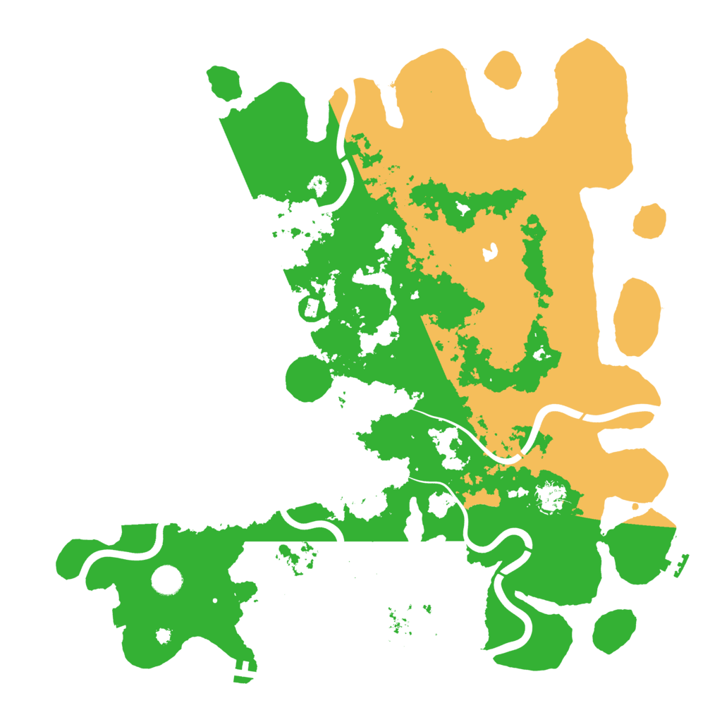 Biome Rust Map: Procedural Map, Size: 4250, Seed: 1098618366