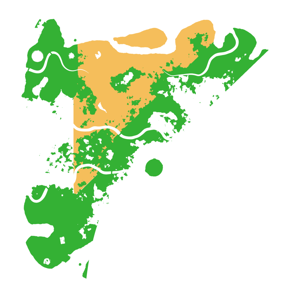 Biome Rust Map: Procedural Map, Size: 4500, Seed: 1926347762