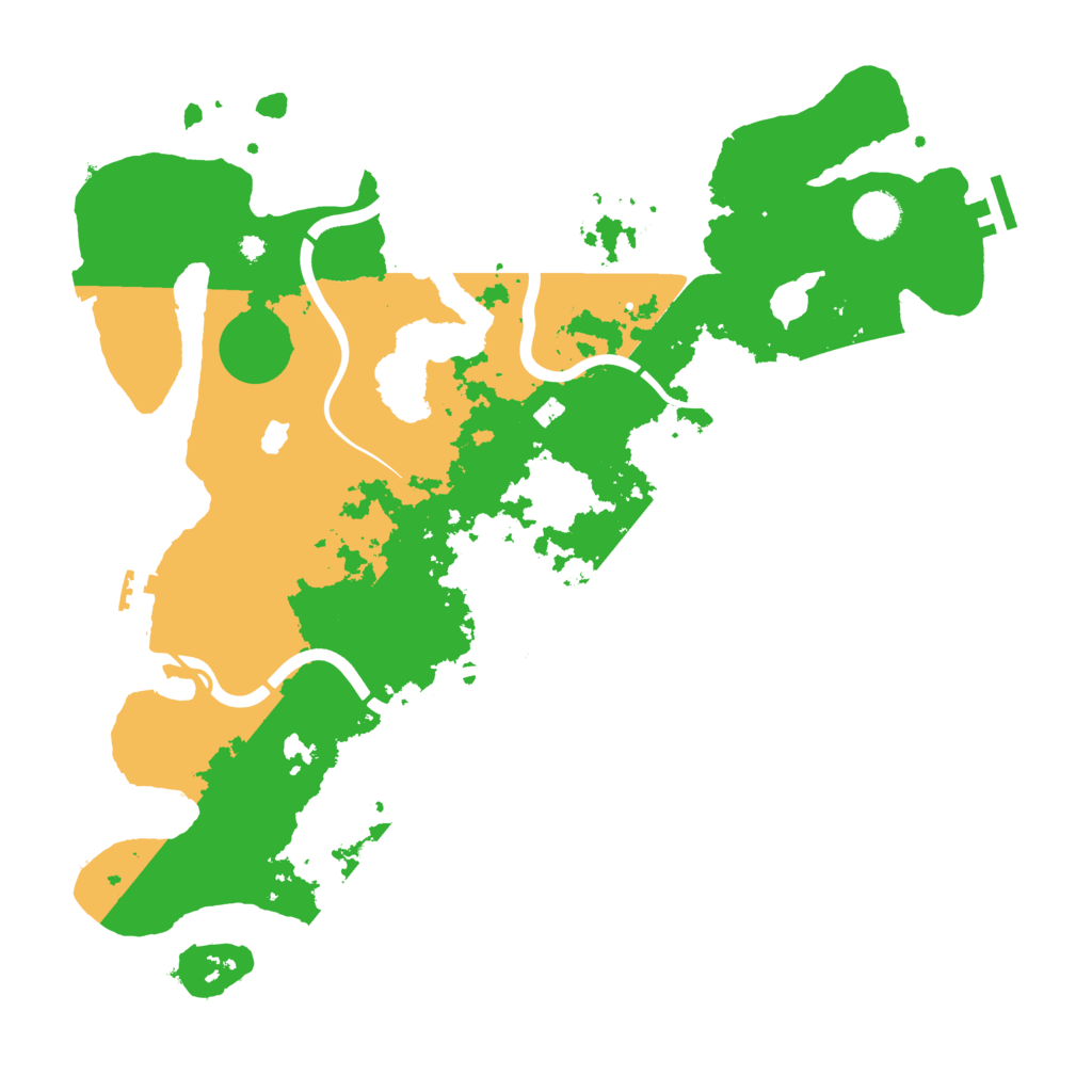 Biome Rust Map: Procedural Map, Size: 4000, Seed: 2085427310