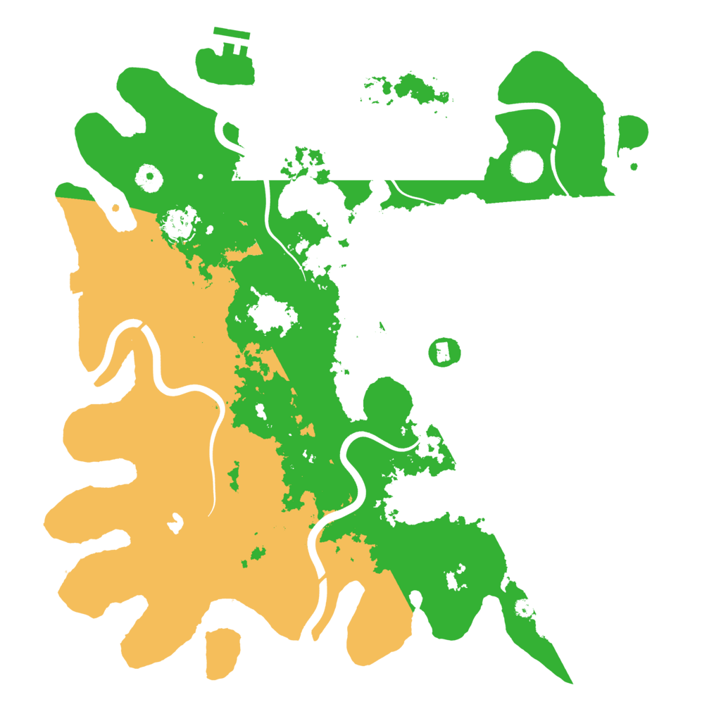 Biome Rust Map: Procedural Map, Size: 4000, Seed: 5061102