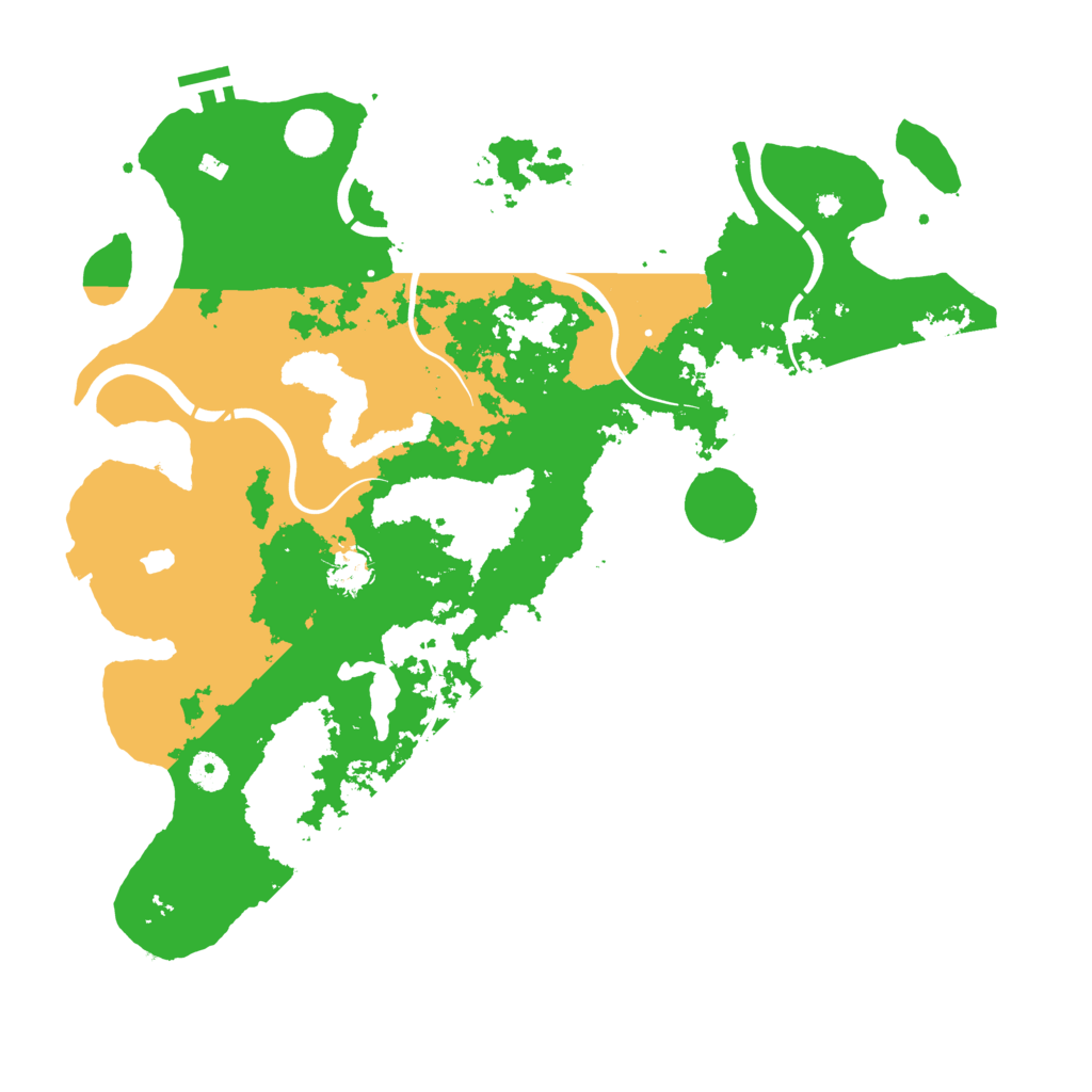 Biome Rust Map: Procedural Map, Size: 4250, Seed: 1289664212