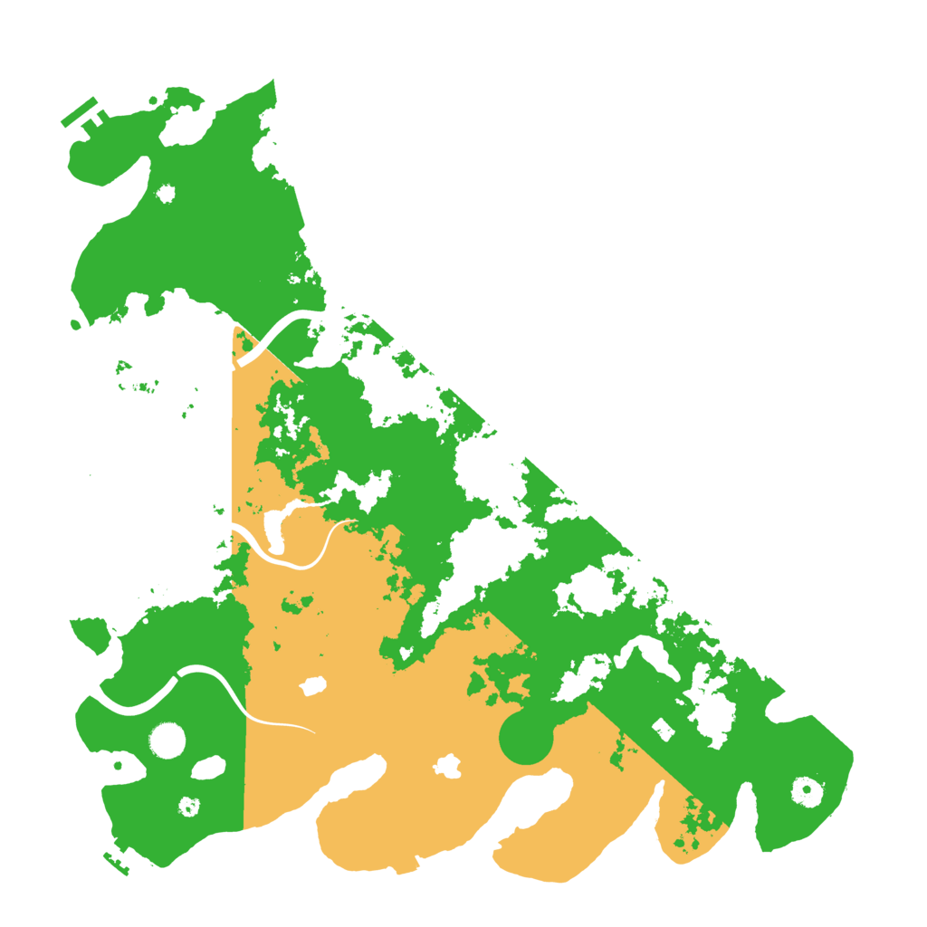 Biome Rust Map: Procedural Map, Size: 4500, Seed: 963623566