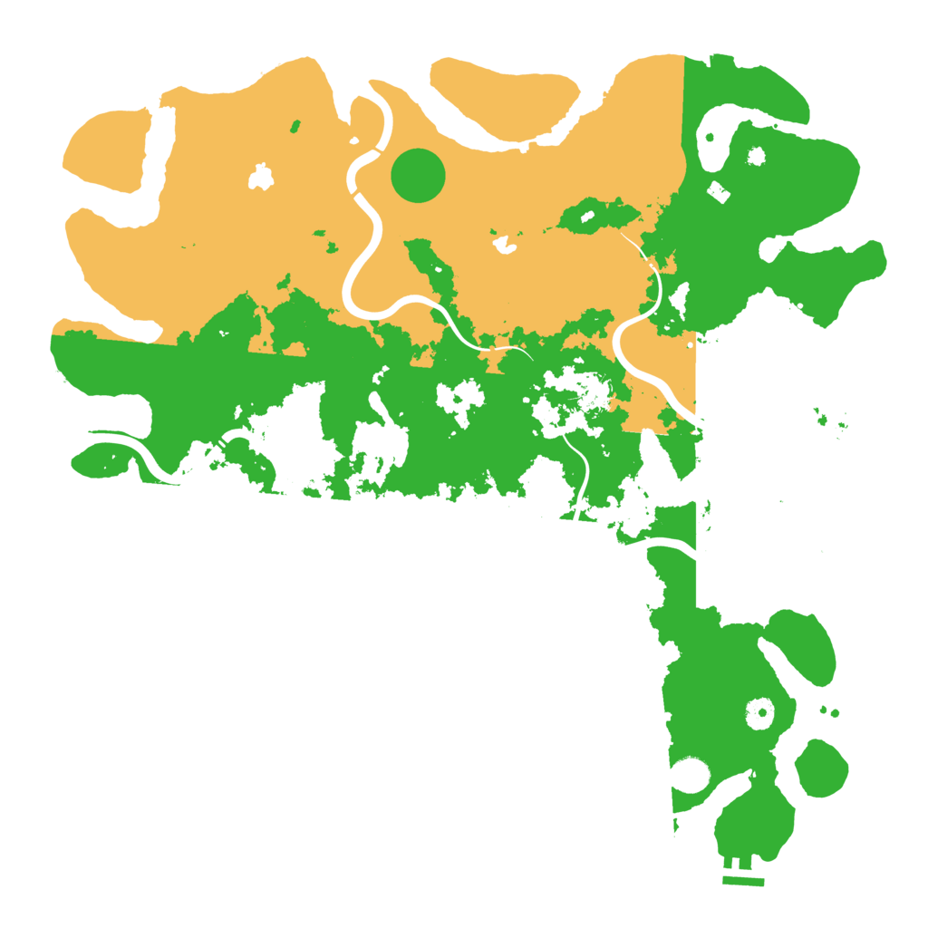 Biome Rust Map: Procedural Map, Size: 4500, Seed: 903859839