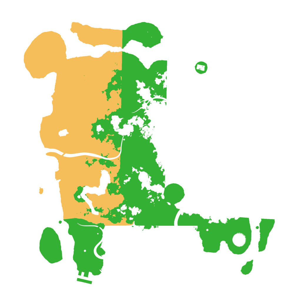 Biome Rust Map: Procedural Map, Size: 4000, Seed: 776157822