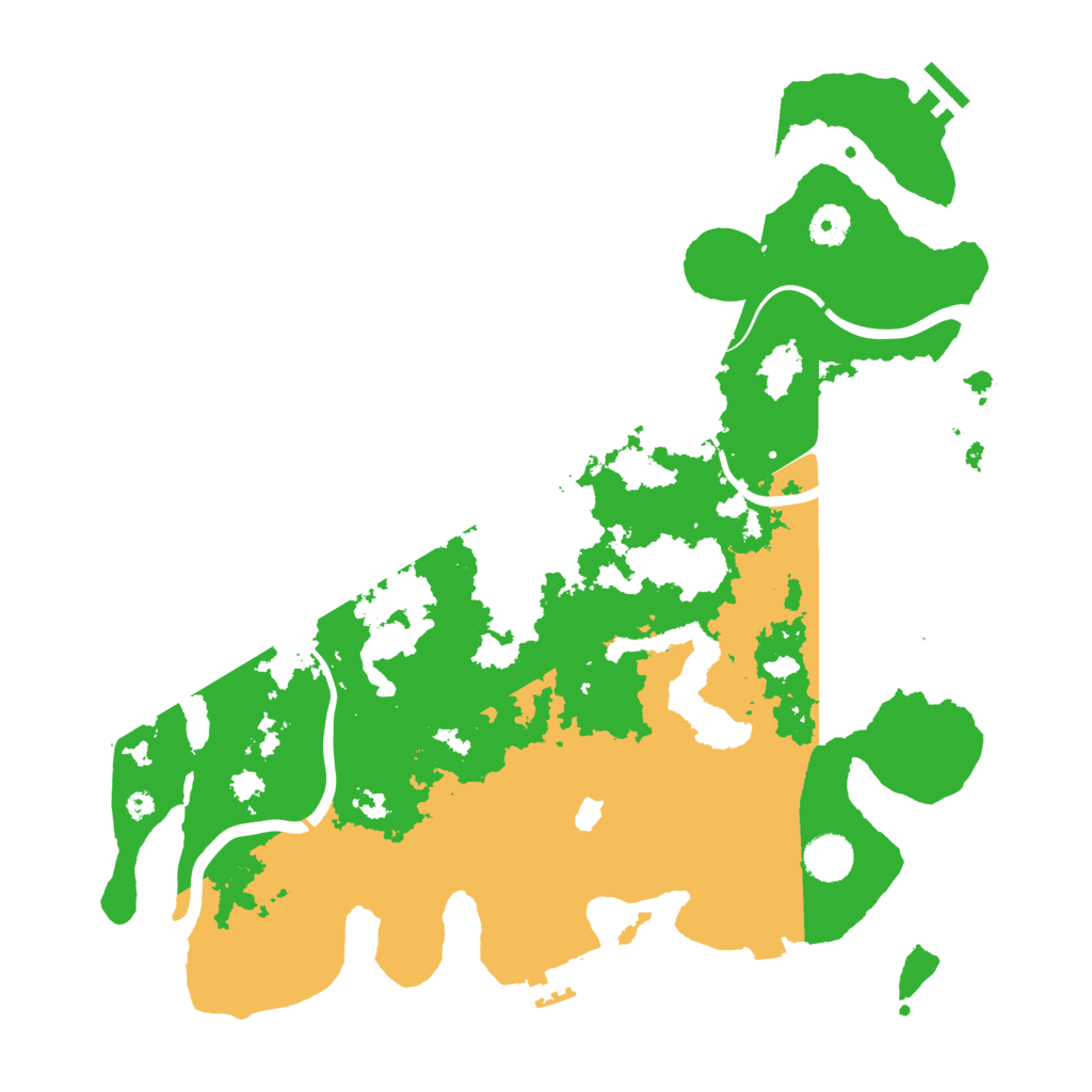 Biome Rust Map: Procedural Map, Size: 4000, Seed: 907445700