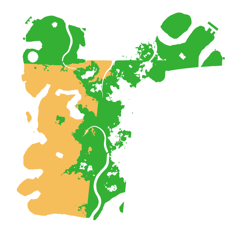 Biome Rust Map: Procedural Map, Size: 4000, Seed: 352913