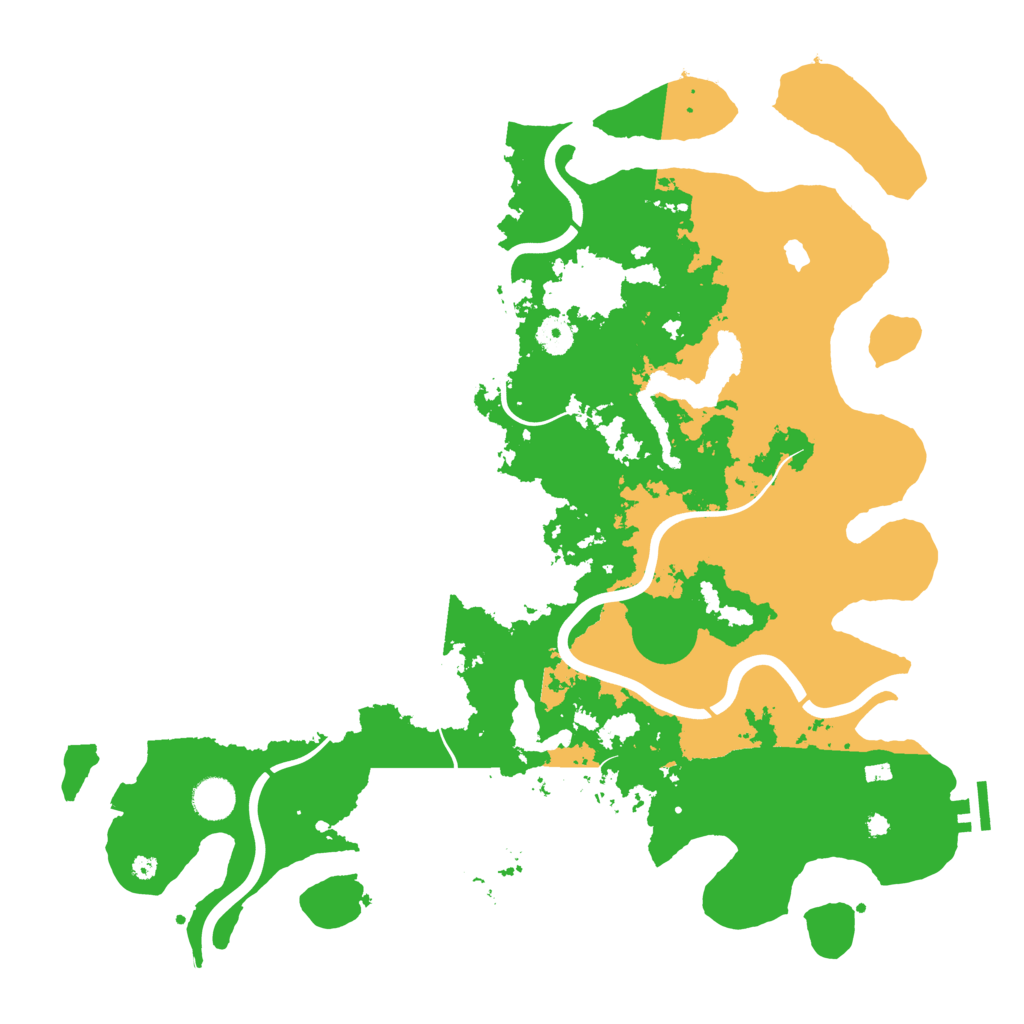 Biome Rust Map: Procedural Map, Size: 4200, Seed: 1960146306