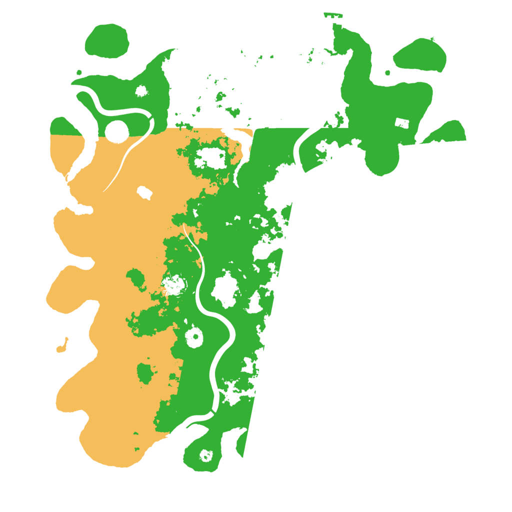 Biome Rust Map: Procedural Map, Size: 4000, Seed: 84632109