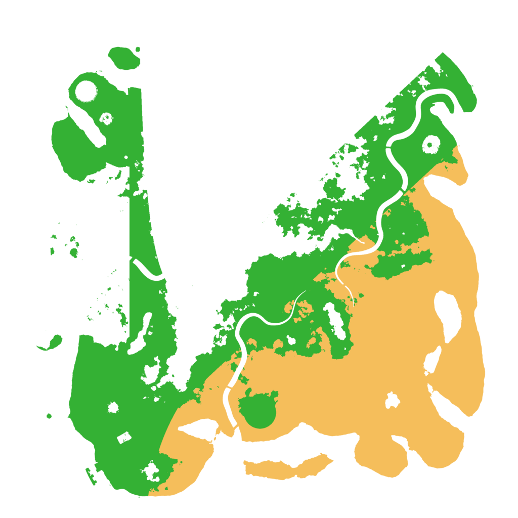 Biome Rust Map: Procedural Map, Size: 4250, Seed: 1483743531