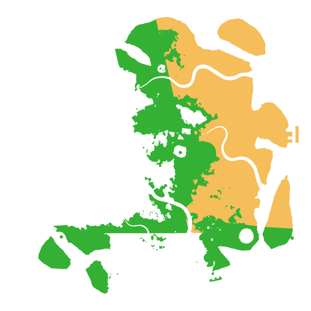 Biome Rust Map: Procedural Map, Size: 3750, Seed: 191046785