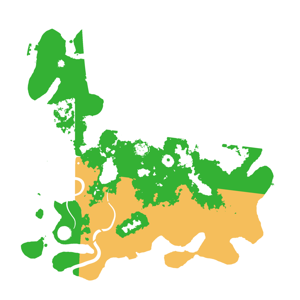 Biome Rust Map: Procedural Map, Size: 3750, Seed: 1625257243