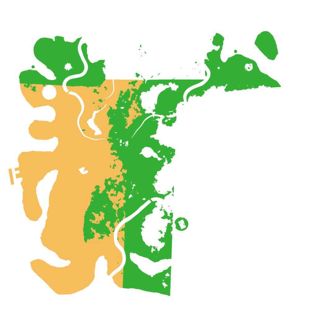 Biome Rust Map: Procedural Map, Size: 4000, Seed: 904062068