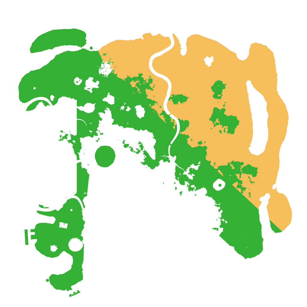 Biome Rust Map: Procedural Map, Size: 4000, Seed: 1687091368