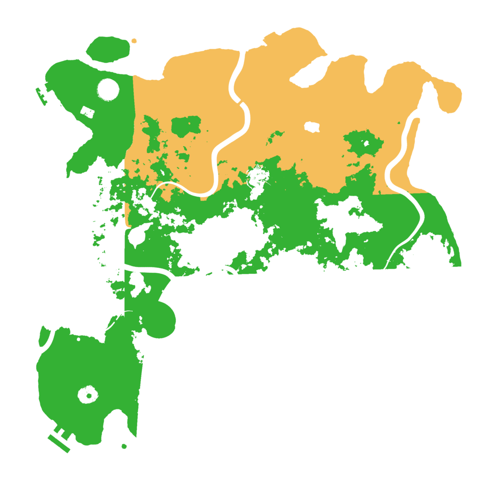 Biome Rust Map: Procedural Map, Size: 4000, Seed: 1823872983
