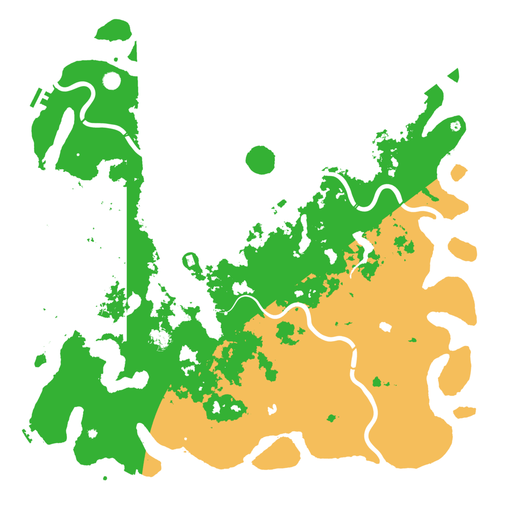 Biome Rust Map: Procedural Map, Size: 5000, Seed: 211244422