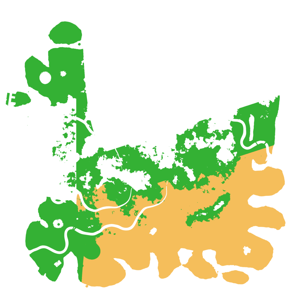 Biome Rust Map: Procedural Map, Size: 4800, Seed: 480538831