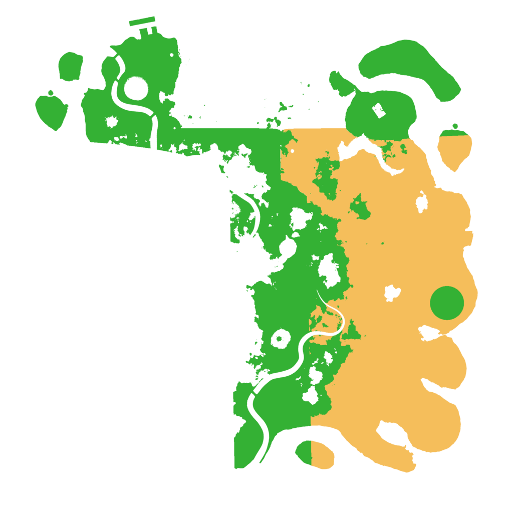 Biome Rust Map: Procedural Map, Size: 4000, Seed: 41220253